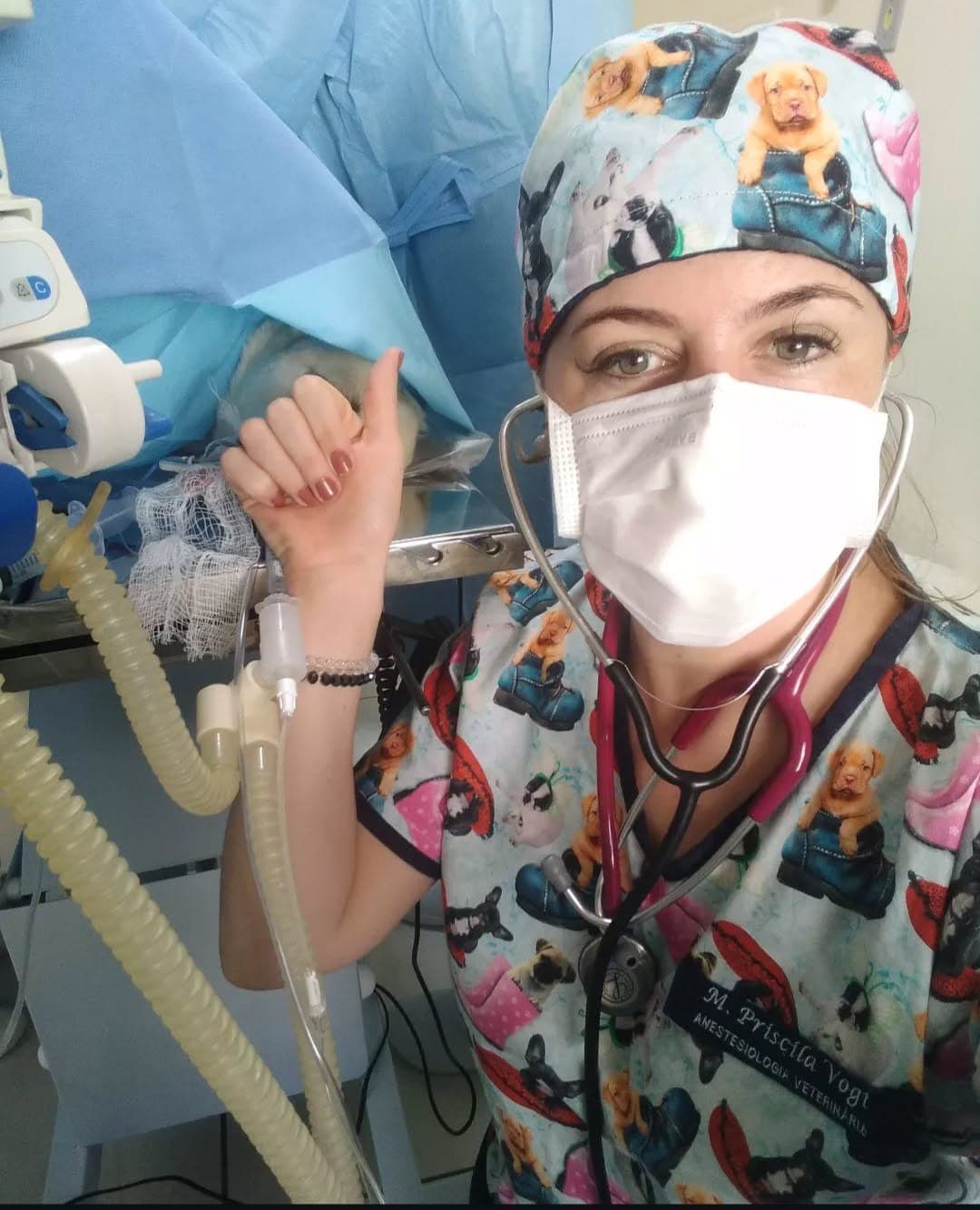 Dra. Priscila - Médica Veterinária especialista em anestesiologia da Kumpel Vet